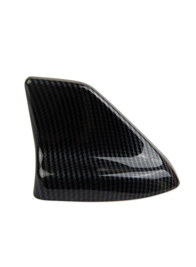 Fewshaw Carbon Fiber Style Shark Fin Shape Roof Antenna Cover Decor Trim for 2021-2025 Ford Mustang - Image 4